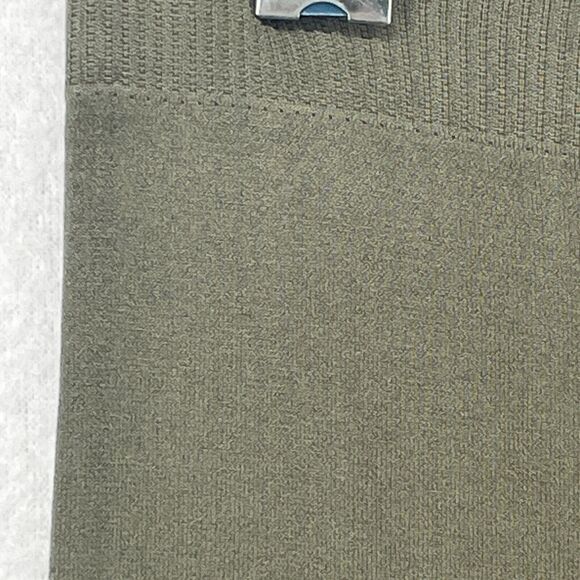 ORGANIC BY JOHN PATRICK Leggings M Seamless High Waist Stretch Nylon Green - Picture 5 of 14